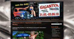 Desktop Screenshot of gigantentreffen.de